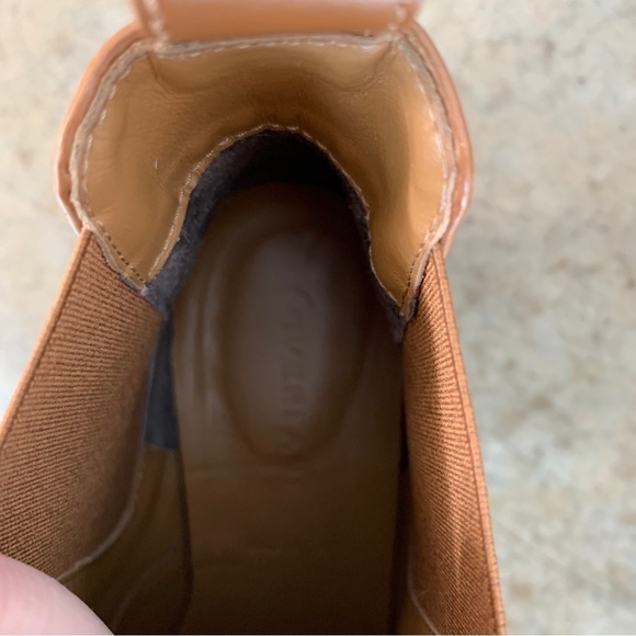 Everlane The Heel Boot Cognac Colored Booties Size 7 - Picture 4 of 11
